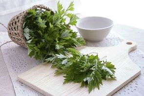 fresh herbs to cleanse the body of pests